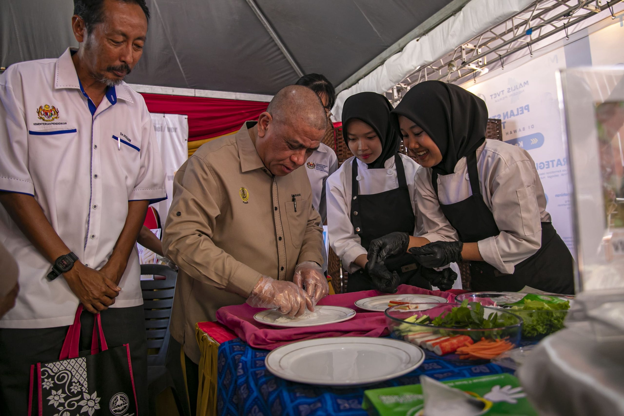 Program TVET mahir kerja dengan sokongan inisiatif Perak Sejahtera.